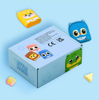 Double-Side Little Stampies™ – Personalized Name Stamp for Kids (by Little Marks)