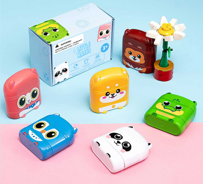 Double-Side Little Stampies™ – Personalized Name Stamp for Kids (by Little Marks)