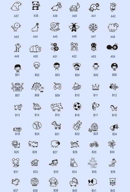 Single-Side Little Stampies™ – Personalized Name Stamp for Kids (by Little Marks)