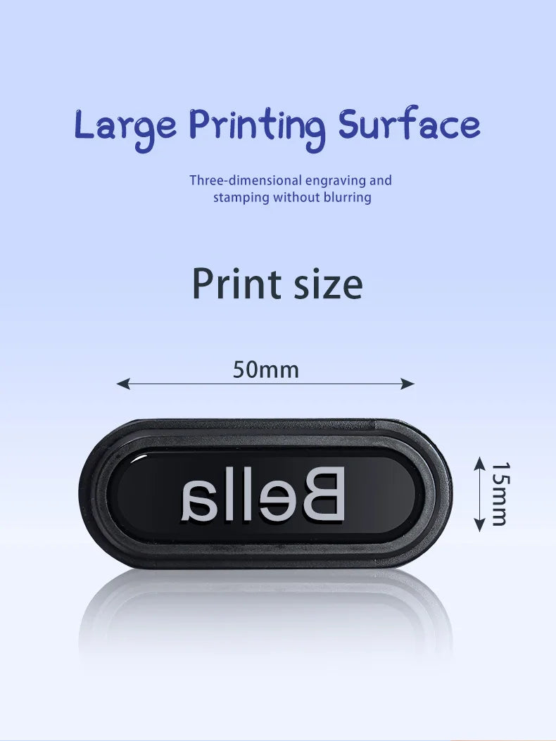 Single-Side Little Stampies™ – Personalized Name Stamp for Kids (by Little Marks)