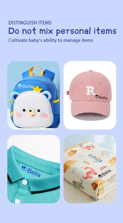 Single-Side Little Stampies™ – Personalized Name Stamp for Kids (by Little Marks)