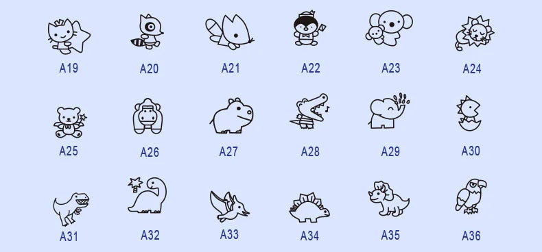 Single-Side Little Stampies™ – Personalized Name Stamp for Kids (by Little Marks)