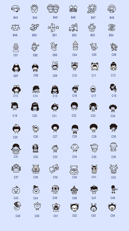 Single-Side Little Stampies™ – Personalized Name Stamp for Kids (by Little Marks)