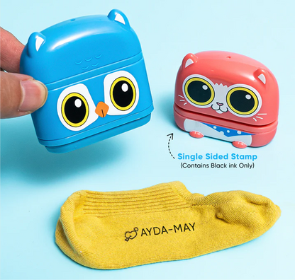 Single-Side Little Stampies™ – Personalized Name Stamp for Kids (by Little Marks)